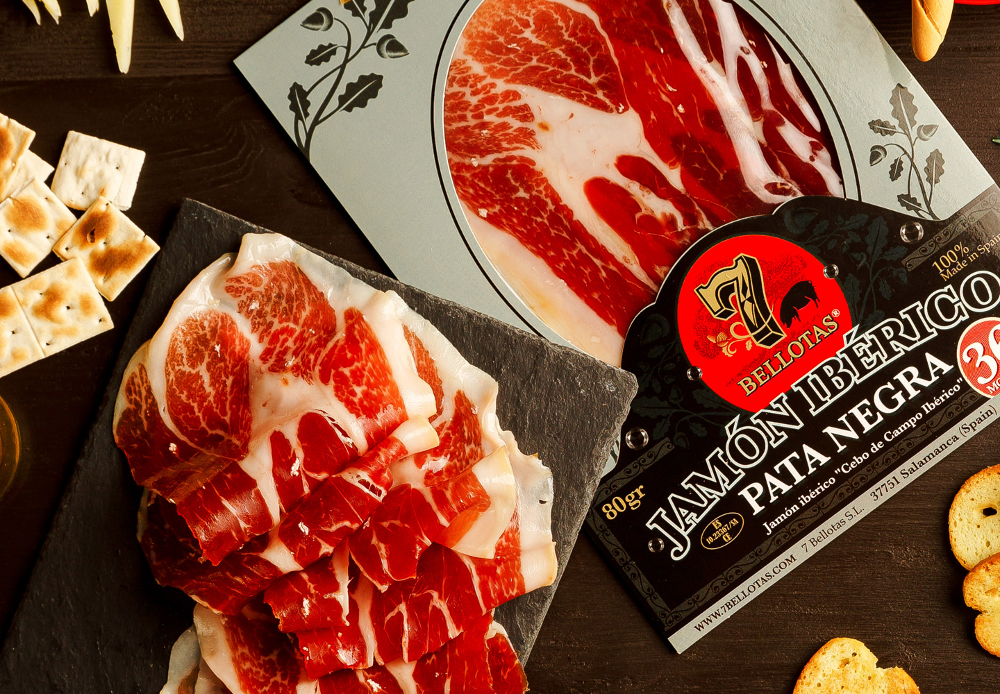 7B PREMIUM® Pata Negra 50% Iberico Race Shoulder Ham