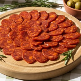 Chorizo ​​espagnol ibérique de bellota Vente Saucisse Espagnole Chorizo en ligne | 7Bellotas.com