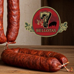 7 BELLOTAS® Comprar Chorizo ibérico Vela online Venta Longaniza ibérica de Campo | 7Bellotas.com