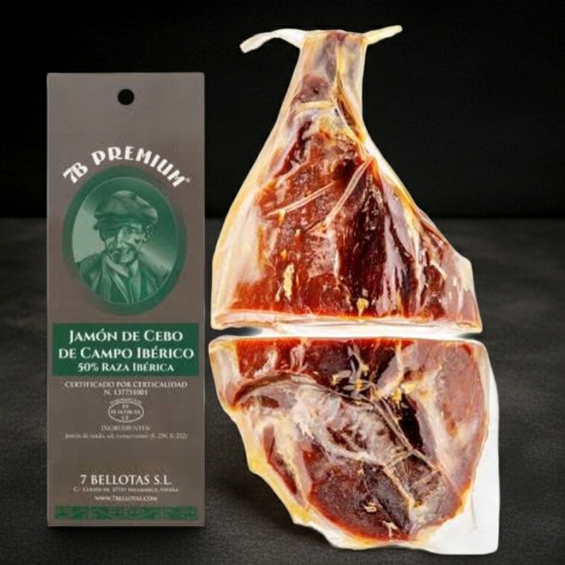 7B PREMIUM® Spaanse ham PATA NEGRA Iberische Ham Kopen Online (JAMON Iberico) | 7Bellotas.com/nl 7B PREMIUM® Spaanse ham PATA NEGRA Iberische Ham Kopen Online (JAMON Iberico) | 7Bellotas.com/nl