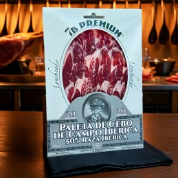 Iberico Pata Negra Schouder-Ham kopen in Gesneden | 7B PREMIUM®
