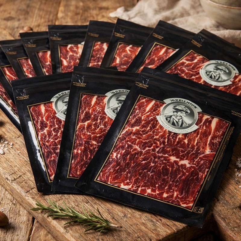 SLICED Iberico Shoulder Ham PATA NEGRA | 7B PREMIUM®