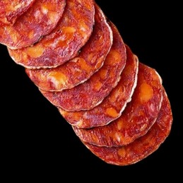 Chorizo spagnolo a Fette iberico pata negra | 7 BELLOTAS®