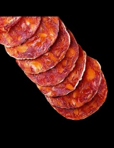 Chorizo spagnolo a Fette iberico pata negra | 7 BELLOTAS®