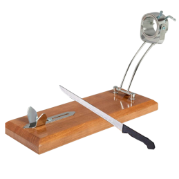 Jamonero Giratorio y Plegable con Cuchillo | 7 Bellotas®