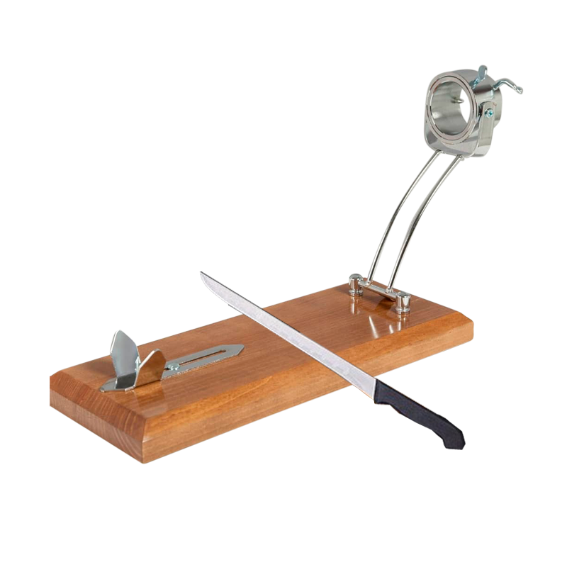 Jamonero Giratorio y Plegable con Cuchillo | 7 Bellotas®