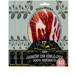 Jambon 7 BELLOTAS® tranché , jambon 100% ibérique de bellota