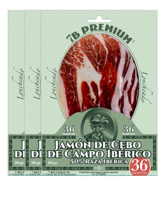 7B PREMIUM® Buy Iberian Ham Sliced Pata Negra Iberico Ham | 7Bellotas.com