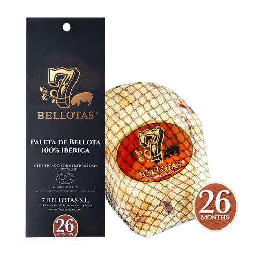 Acorn-fed iberico bellota shoulder ham | 7 BELLOTAS® Acorn-fed iberico bellota shoulder ham | 7 BELLOTAS®