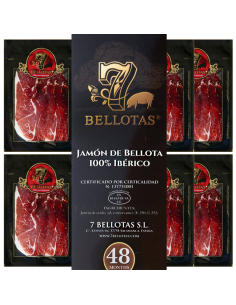 Gesneden Iberico Ham Pata Negra  Jamon iberico bellota