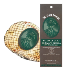 Paleta ibérica deshuesada cebo de campo