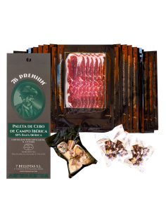 7 BELLOTAS® Iberische pata negra SchouderHam kopen Online