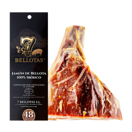 Ontbeend Iberico bellota ham pata negra bellota
