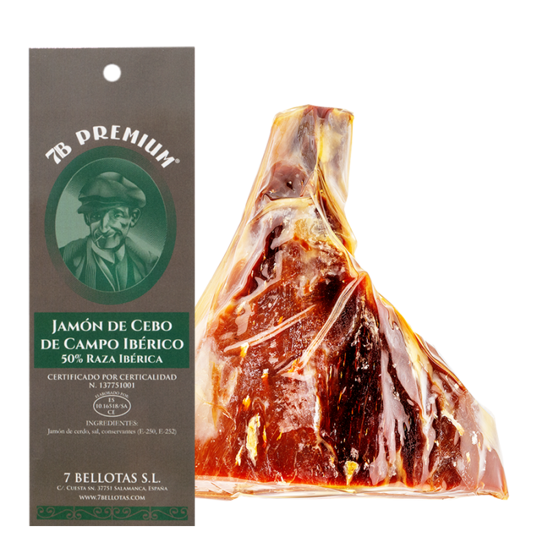 ontbeend Iberico pata negra Ham