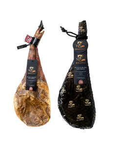 Épaule 7 BELLOTAS® + 3 X Saucisse de Gland + Porte Jambon et Couteau