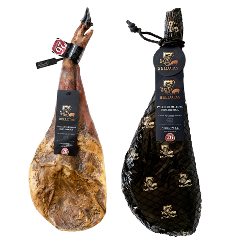 Palette PATA NEGRA + Support à Jambon Giratoire + Zilling Couteau + Charcuterie Palette PATA NEGRA + Support à Jambon Giratoire + Zilling Couteau + Charcuterie