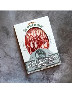 Sachets de 80gr. d'épaule tranché ibérique pata negra de Salamanque marque 7B PREMIUM