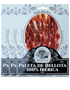 Iberische Pata Negra bellota ShoulderHam (Gesneden)