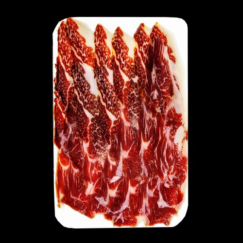 7 Bellotas® PATA NEGRA SchouderHam + Set Rioja (2X75ccl) + Iberische Worsten 7 Bellotas® PATA NEGRA SchouderHam + Set Rioja (2X75ccl) + Iberische Worsten