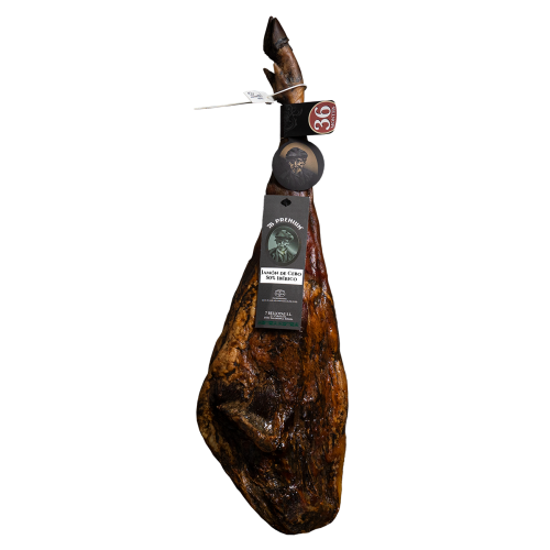 Iberischer feldköderschinken Pata Negra 50% Iberische Rasse