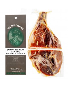 Jambon de Pata Negra espagnol 50% Ibérique dessosé
