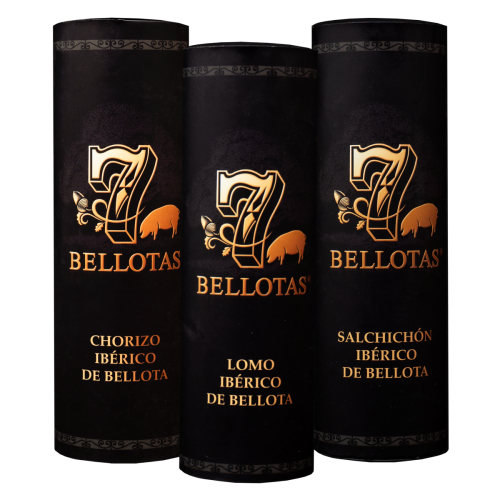 7 BELLOTAS® 伊比利亚香肠  (3 X 500gr.)