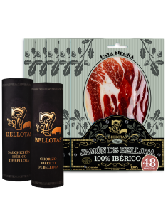 7 BELLOTAS® Jambon tranché Pata Negra Bellota Charcuterie espagnole | Boutique en ligne