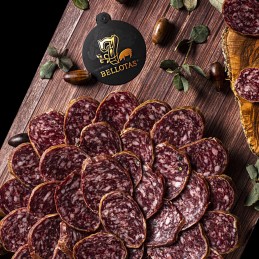7 BELLOTAS® Buy Iberico Bellota Sausage (Salchichón ibérico de bellota) Shop online | 7bellotas.com
