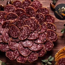 7 BELLOTAS® Buy Iberico Bellota Sausage (Salchichón ibérico de bellota) Shop online | 7bellotas.com