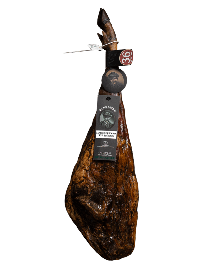 Salamanca History and Jamón Ibérico | Exploring the History, Spanish Ham and Traditional Sausages 7 Jamón ibérico de Cebo 50% Ibérico