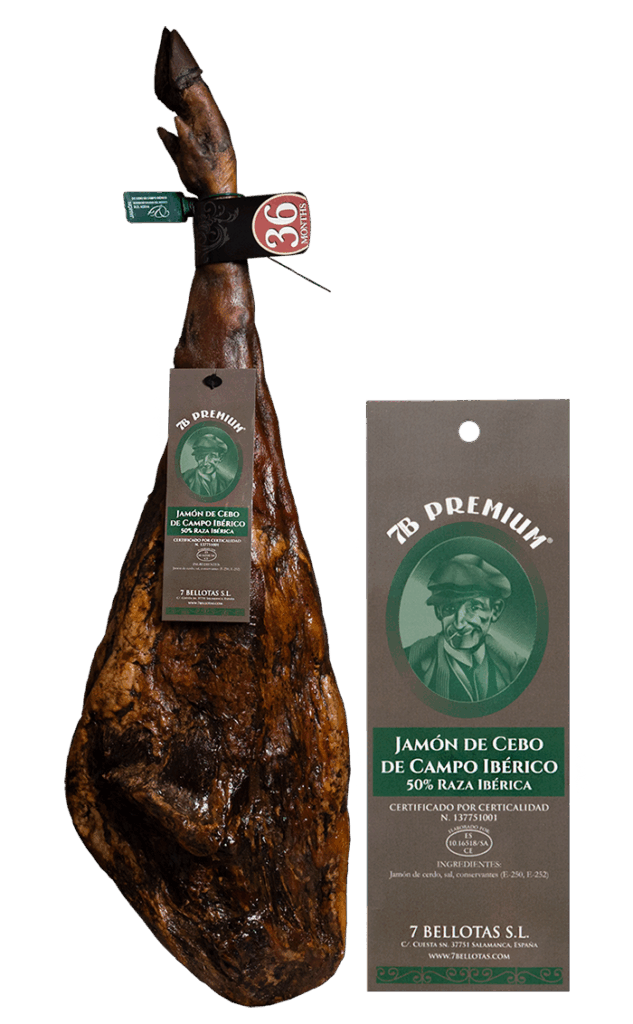 Your Guide to Buying Authentic Iberian Jamón | Tips and Insights 4 Jamón ibérico de Cebo de Campo 50% ibérico