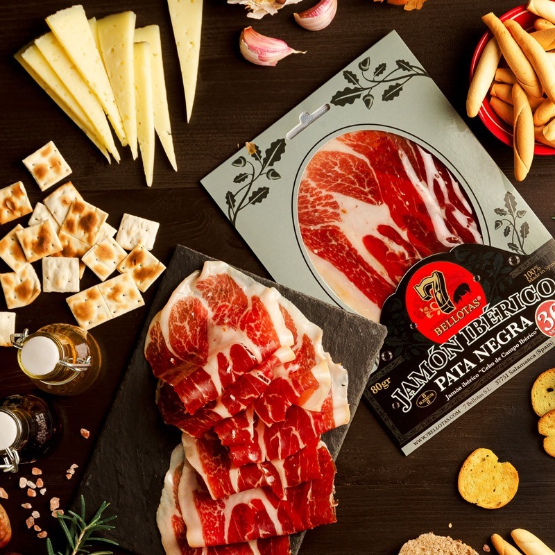 Your Guide to Buying Authentic Iberian Jamón | Tips and Insights 6 sliced vacuum iberico ham pata negra