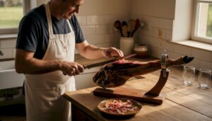 Master authentic Spanish ham preparation: 5 key steps