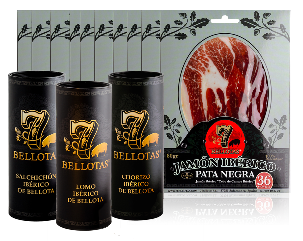 7B PREMIUM® Pata Negra 50% Iberico Race Shoulder Ham