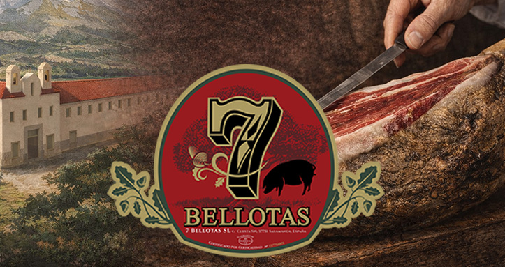 prosciutto iberico 7 Bellotas, iberico bellota pata negra prosciutto 7 Bellotas iberico pata negra