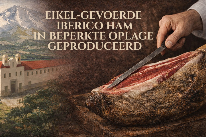 Eikel-gevoede ham 100% Iberisch ( jamon iberico bellota)