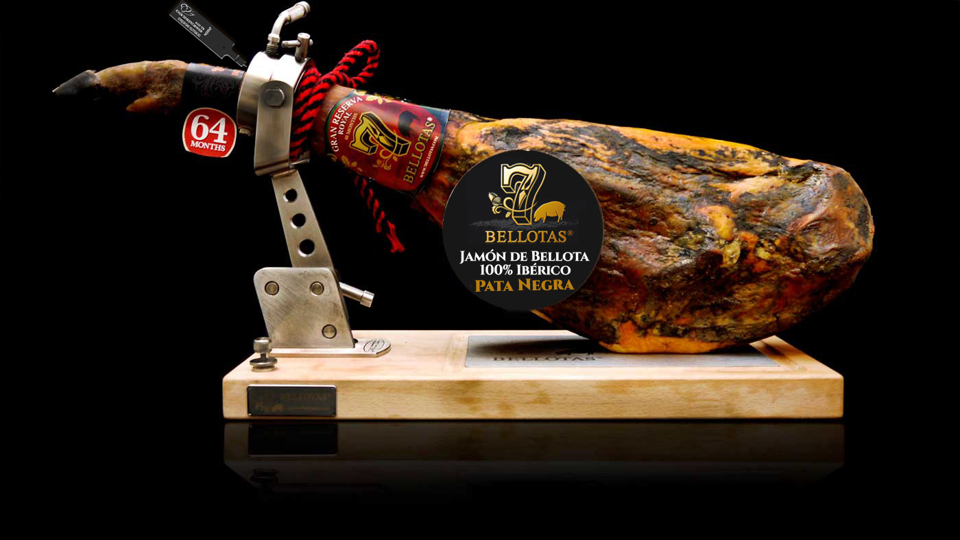 Хамон Иберико Де Бейота (Jamón Ibérico De Bellota)