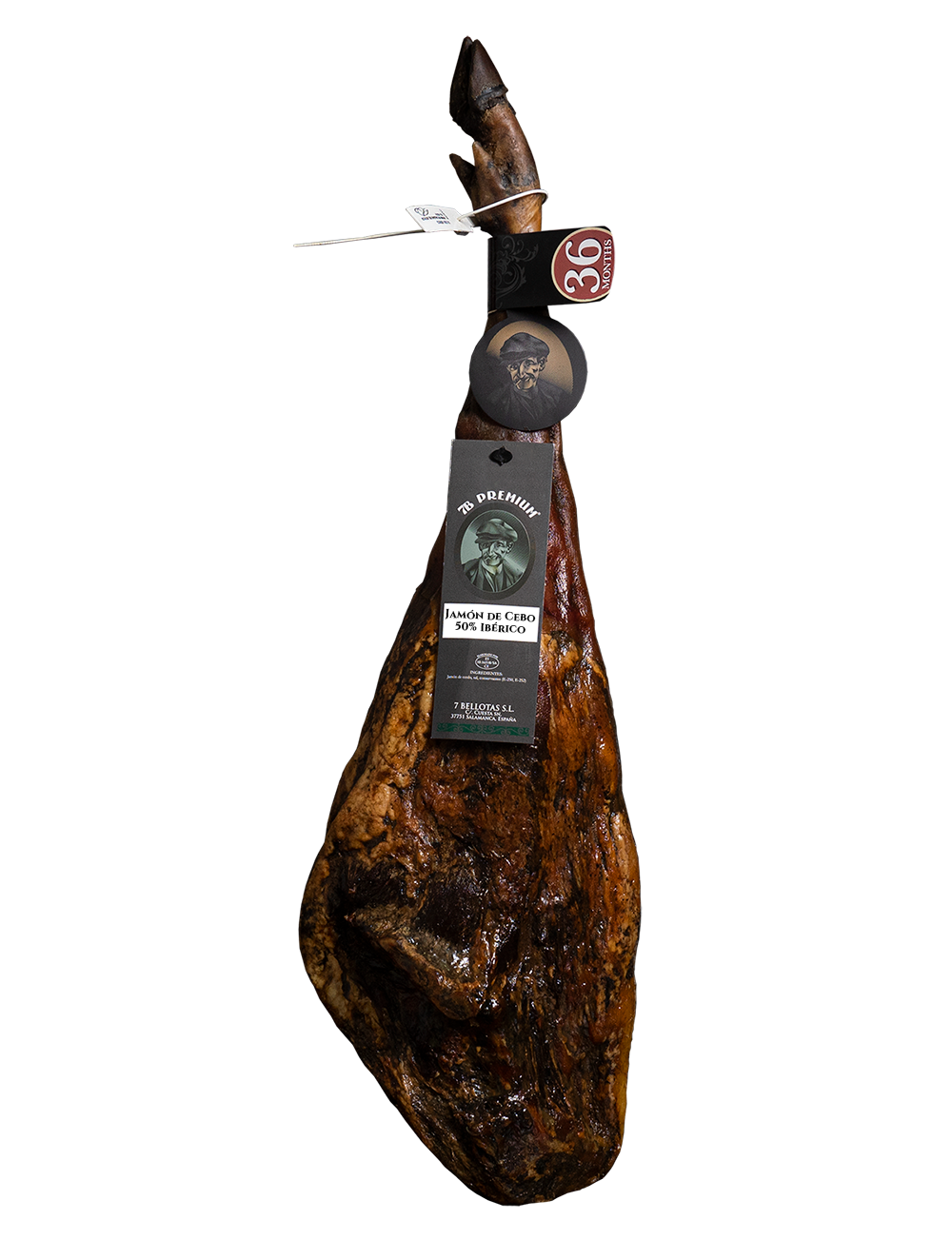 Jamón ibérico, jamón de cebo