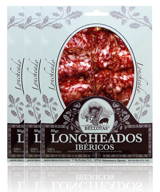 salchichon iberico loncheado en sobres