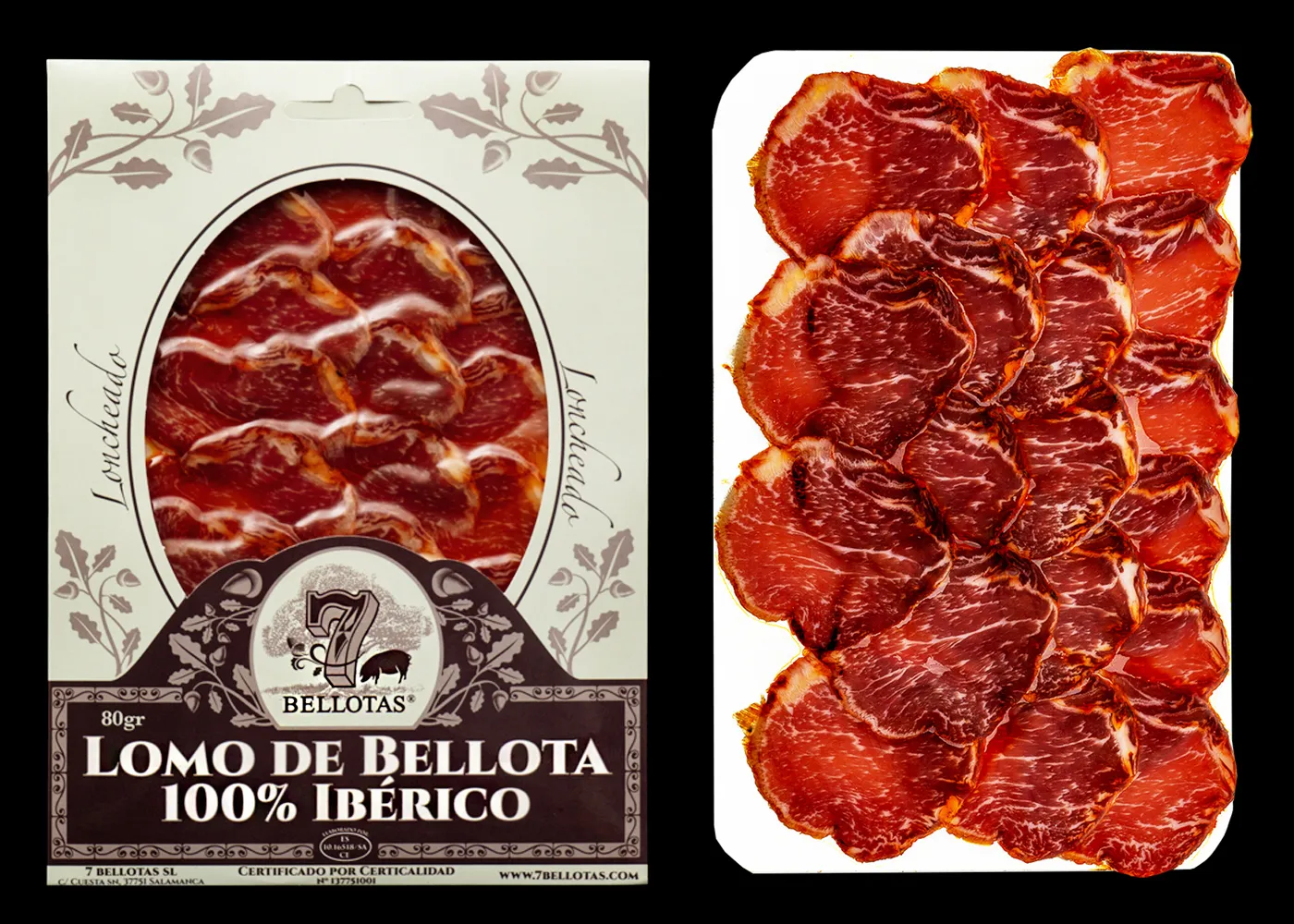 lomo de bellota ibérico pata negra
