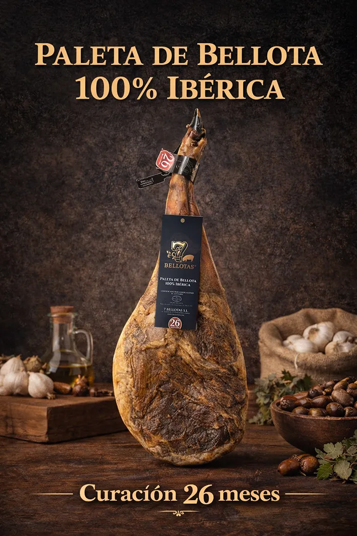 paleta de bellota, bellota 100% iberico