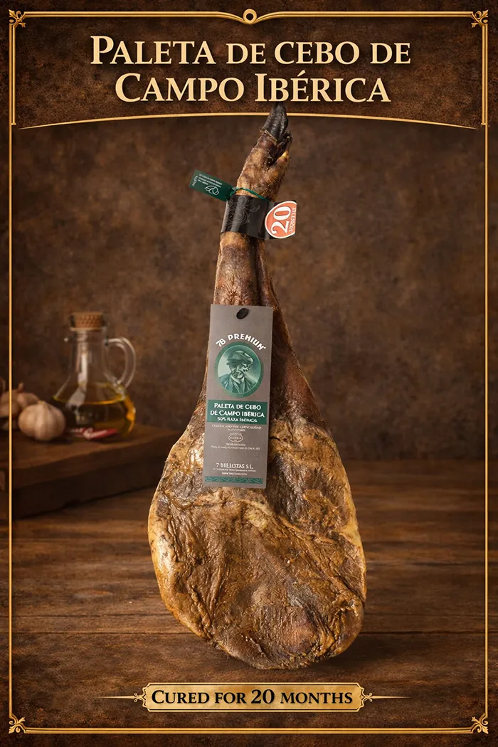 iberico ham (shoulder ham) pata negra